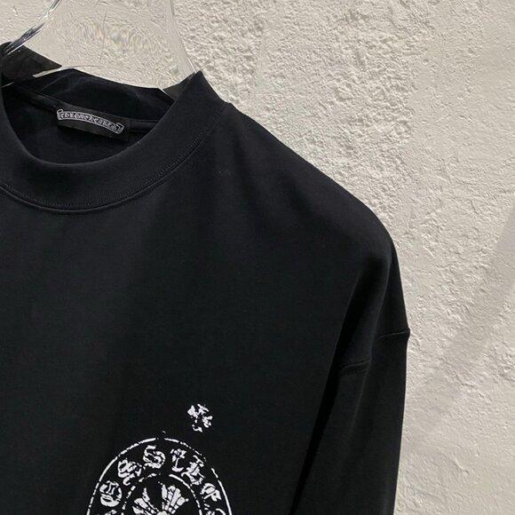 Chrome Hearts Printed Black Long Sleeve T-shirt - Picture 4 of 8